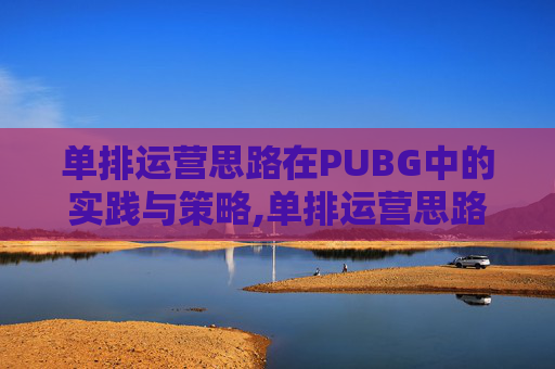 单排运营思路在PUBG中的实践与策略,单排运营思路 单排运营思路在PUBG中的实践与策略,单排运营思路