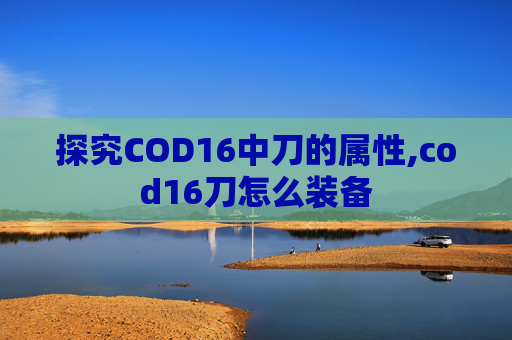 探究COD16中刀的属性,cod16刀怎么装备