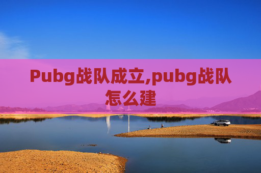 Pubg战队成立,pubg战队怎么建
