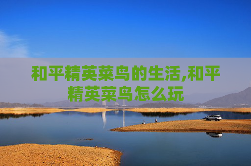和平精英菜鸟的生活,和平精英菜鸟怎么玩