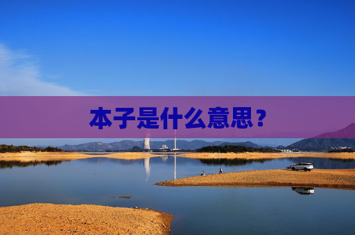 本子是什么意思？