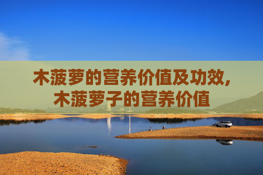 木菠萝的营养价值及功效,木菠萝子的营养价值