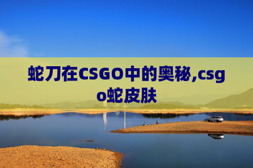 蛇刀在CSGO中的奥秘,csgo蛇皮肤