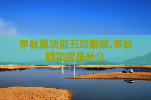 甲状腺功能五项解读,甲状腺功能是什么