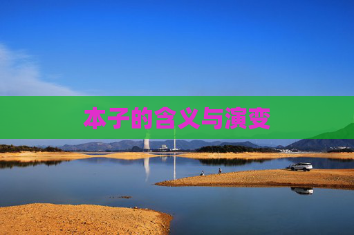 本子的含义与演变