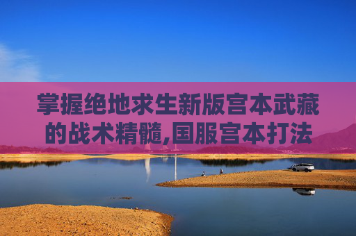 掌握绝地求生新版宫本武藏的战术精髓,国服宫本打法