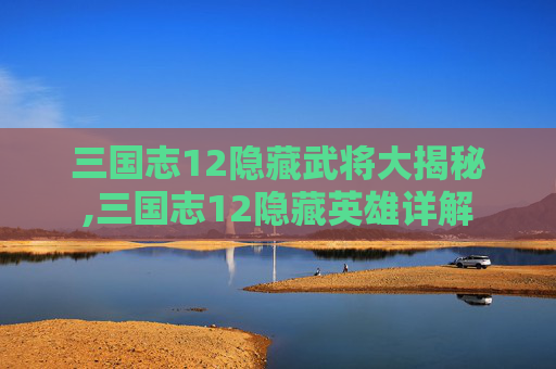 三国志12隐藏武将大揭秘,三国志12隐藏英雄详解