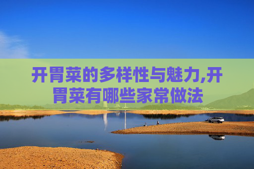 开胃菜的多样性与魅力,开胃菜有哪些家常做法