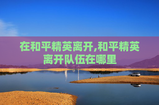 在和平精英离开,和平精英离开队伍在哪里