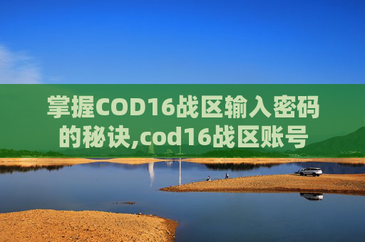 掌握COD16战区输入密码的秘诀,cod16战区账号