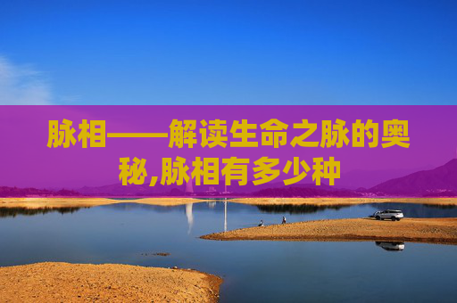 脉相——解读生命之脉的奥秘,脉相有多少种