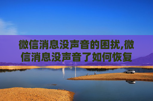 微信消息没声音的困扰,微信消息没声音了如何恢复