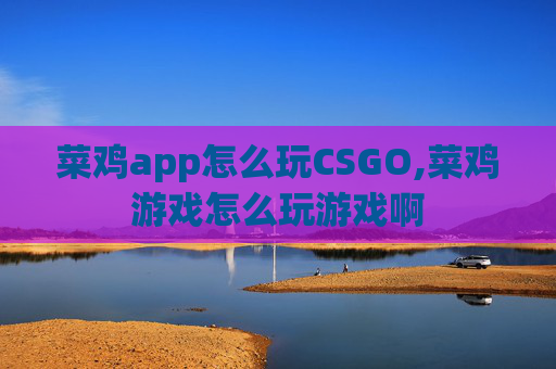 菜鸡app怎么玩CSGO,菜鸡游戏怎么玩游戏啊