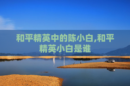 和平精英中的陈小白,和平精英小白是谁